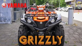 2021 Yamaha Grizzly 700 EPS SE Walkaround Starting Sound All Details [upl. by Ifok750]