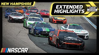 Crayon 301 from New Hampshire  Extended Highlights  NASCAR Cup Series [upl. by Chamberlin320]