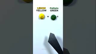 Lets mix Lemon Yellow with Phthalo Green [upl. by Ailev471]