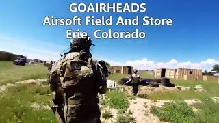 GoAirheads Airsoft Field and Store in Erie CO [upl. by Llahsram]