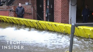 Automatic Floodgate Helps Communities Against Natural Disasters [upl. by Kuehnel]