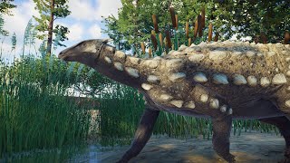 Scelidosaurus swamp  Prehistoric Kingdom Speedbuild [upl. by Esilehc20]