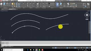 AutoCAD 2019  Drawing Curves With Polylines [upl. by Bondy]