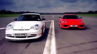 Porsche GT3 vs Ferrari 360  Top Gear [upl. by Levitan]