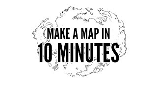 How to Easily Make a Map in 10 Minutes with Photoshop [upl. by Ransell]