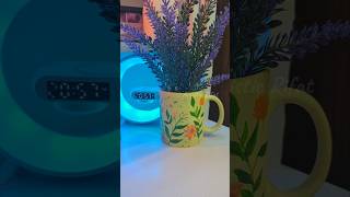 Painting on Mug🌱🌻✨ diy shorts craft artisticrifat [upl. by Shetrit]