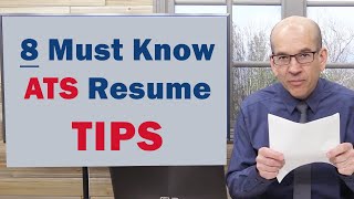 8 Applicant Tracking System Secrets  resume writing for the ATS [upl. by Ravo]