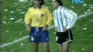 Argentina 0Colombia 5 para la Copa Mundial de Fútbol 1994 parte 7 [upl. by Anilatak439]