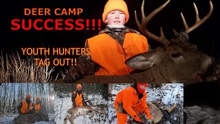 WISCONSIN GUN DEER SEASON 2022 WEEK AT THE CABIN [upl. by Ytsirt]