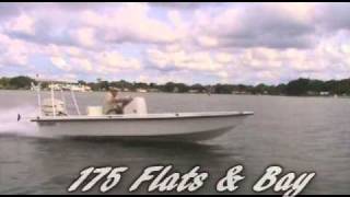 Flats Boats Shallow Water Boats  Fishing Skiffs by Bay Craft Boats Flats amp Bay 175 [upl. by Akirre236]