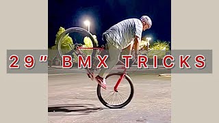 29” BMX BIKE TRICKS [upl. by Akined]