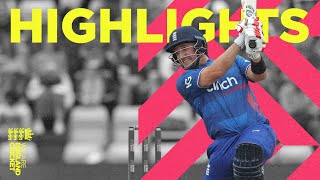 Livingstone Smashes 95 Off 78  Highlights  England v New Zealand  2nd Mens Metro Bank ODI 2023 [upl. by Sevy]