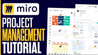 Miro Project Management Tutorial And Review 2023 How To Use Miro [upl. by Nyrak955]