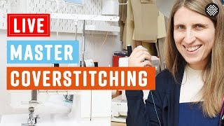 Live Master Coverstitching using professional techniques [upl. by Corty]