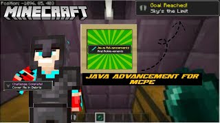 How to get Java advancements in Minecraft Pocket Edition [upl. by Neal]