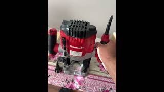 Einhell Tc Ro 1155 el frezesi inceleme [upl. by Maryjane]