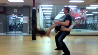 Country Swing Dancing  Tricks Flips Aerials amp Dips [upl. by Nylasoj]