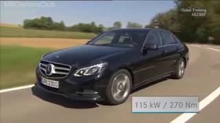 MercedesBenz EClass W 212  Introducing the E200 Natural Gas Drive NGD [upl. by Viveca655]