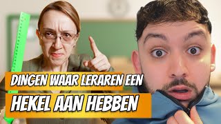 DINGEN WAAR LERAREN EEN HEKEL AAN HEBBEN  Izzle Sketch [upl. by Rossie]