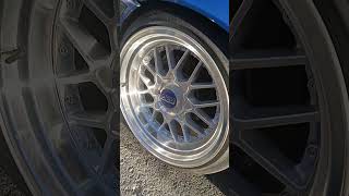 BMW E36 BBS car sporting auto miusic blue tuning rims supercar felgi pafos cyprus [upl. by Araed]