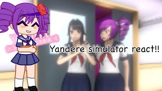 My yandere simulator favourite characters react to my for you page \\Yandere Simulator♡\\ [upl. by Ferino854]