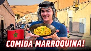 PROVEI A COMIDA DE MARROCOS E TIVE UMA SURPRESA… 😮 [upl. by Adnole]