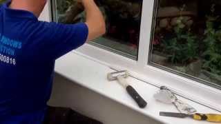 How to replace glass in a double glazed window [upl. by Jaal]