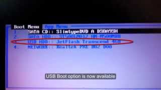 How to boot from USB drive in samsung laptop  USB boot option not found in SAMSUNG BIOS boot menu [upl. by Nitsug]