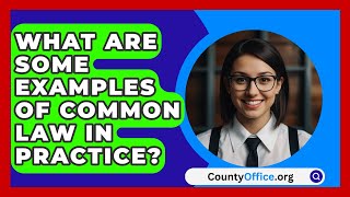 What Are Some Examples of Common Law in Practice  CountyOfficeorg [upl. by Wakefield186]