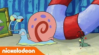 SpongeBob Schwammkopf  Schnecke alleine  Nickelodeon Deutschland [upl. by Bratton]