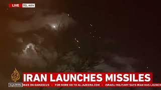 ইসরায়েলের ওপর বৃষ্টির মতো রকেট ছুড়লো ইরান  Iran Missile Attack on Israel [upl. by Eelegna]