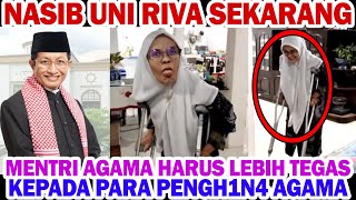 GEMPAR USAI H1NA YESUS BEGINI NASIB UNI RIVA 😱MENTERI AGAMA HARUS TEGAS reactiontiktok [upl. by Niamrahc913]