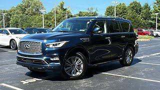 2021 INFINITI QX80 LUXE Phoenixville Malvern Downingtown Glen Mills West Chester PA [upl. by Ocsecnarf]