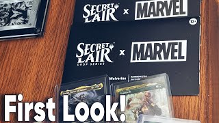 First Look  Magic the Gathering Marvel Secret Lair [upl. by Ofloda]