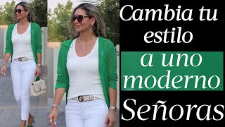 ÚLTIMA MODA PARA MUJERES DE 50 60 Y 70 AÑOS COMO VESTIR CON ESTILO MODERNO DESPUÉS DE LOS 50 AÑOS [upl. by Otreblaug]