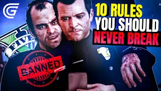 10 Basic GTA 5 RP Rules You Must Know If You Don’t Want To Get Banned  Grand RP Rules HINDI [upl. by Lyrrehs98]