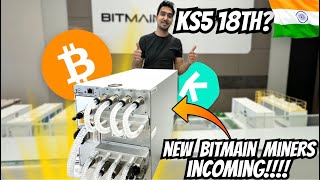 NEW ANTMINER KS5 18TH INCOMING L9 Reveal 🔥Crypto Mining India🚀 bitcoinmining antminer asicminer [upl. by Rosinski969]