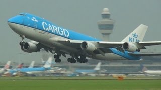 Vliegtuigen spotten op Schiphol  Plane spotting at Schiphol [upl. by Olonam915]