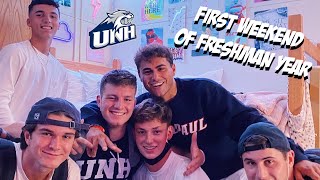 first weekend at college vlog freshman year [upl. by Tohcnarf574]