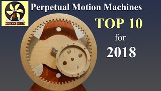 Top 10 Perpetual Motion Machines for 2018 永久運動機 [upl. by Artek495]