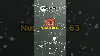 Europium  Interesting Facts About The Periodic Table [upl. by Hajidak739]