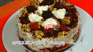 Spekulatius Torte ein Winter Traum  Kochen lernen mit Tom [upl. by Natehc]