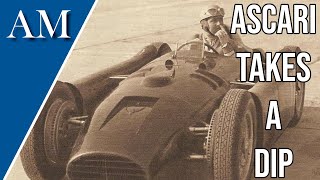 WHEN F1 DRIVERS GO SWIMMING The Story of Alberto Ascaris 1955 Monaco Crash [upl. by Sarson]