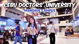 🐵 HD CEBU 🇵🇭  Exploring Cebu Doctors University  Mandaue Campus  Virtual Tour 2024 [upl. by Jackelyn]