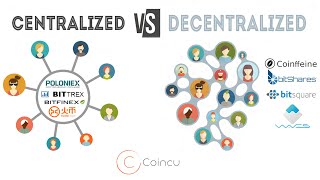 Decentralized vs Centralized Exchanges  Dex vs CEX explained Cryptocurrency Guide [upl. by Gautea826]