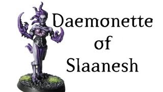 How to Paint Daemonettes of Slaanesh for Warhammer 40k or Warhammer Fantasy [upl. by Imojean833]