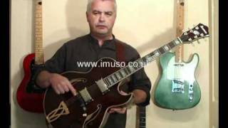 Review of the Ibanez Artcore AK105SM Hollow Body Electric Guitar [upl. by Enyaz]