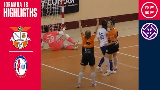 Resumen PrimeraIberdrolaFS Viaxes Amarelle 6  3 Rayo Majadahonda AFAR 4 FSF  Jornada 18 [upl. by Silloc]