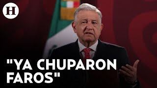 AMLO se burla de pre candidatos presidenciales anunciados por el PRI y la alianza Va Por México [upl. by Anuhsal124]