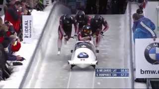 Kaillie Humphries and her team crashed in Winterberg [upl. by Oilicec410]